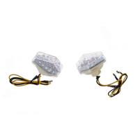 Plochá LED směrová světla, sada 2 ks, homologace E11