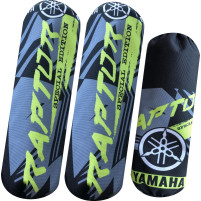 Kryty tlumičů Yamaha Raptor 700 Lime, model 2022