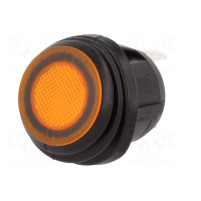 Univerzální spínač 100% vodotěsný oranžový PR13112P