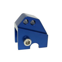 Zvedací adaptér tlumiče CNC – 2 polohy, modrý (pro Piaggio)