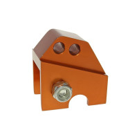 Zvedací adaptér tlumiče CNC – 2 polohy, oranžový  (pro Piaggio)