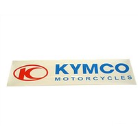 Samolepka Kymco 111x27mm transparentní podklad