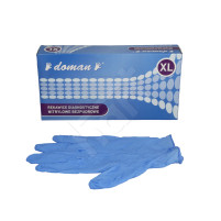 Ochrané rukavice gumové (Nitril) XL 100ks