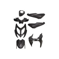 Sada plastů 7 kusů černá matná pro Yamaha Aerox, MBK Nitro 2013-2017