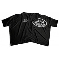Tričko s potiskem JAWA - S černé