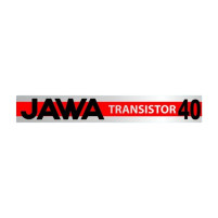 Nálepka pro Jawa Babetta - JAWA Transistor 40