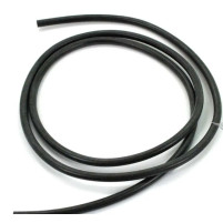 Zapalovací kabel silikonový 1 metr černý 5mm pro Zündapp, Kreidler, Hercules, Puch, KTM, DKW,