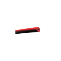 Červený vysokonapěťový kabel ke svíčce 6mm  1m