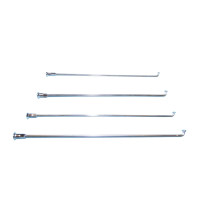 Chromovaný drát do kola paprsek a nipl 2x190mm + M2 D-4/6,2x14mm JAWA 50ccm 550