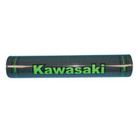 Černo - zelený chránič hrazdy řídítek pro KAWASAKI