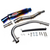 Tuningový výfuk pro motory 156FMI 125/150cc Romet Zetka