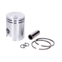 Píst 38,48 mm s pístními kroužky a sponami pro Simson, S51, KR51/2, S53, SR50