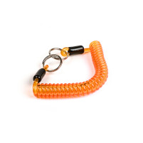 Klíčenka spirálová Moto Nostra délka 150mm oranžová