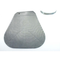Lapač nečistot,zástěrka plastová šedá 135/220mm pro Solex, typ 3800, 5000
