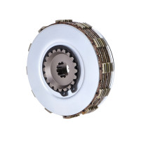 Kompletní sada spojky DPR Performance, 6 lamel, ocelová verze 0,6 mm, pružina 1,6 mm pro Simson S51, S70, S53, S83, Enduro M500