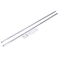Hliníková lišta sedla Denfeld 440mm půlkulatá pro Denfeld, Zündapp, Kreidler, Hercules