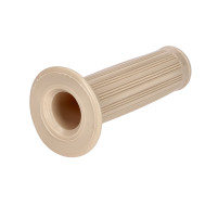 Gumová rukojeť krémově bílá 22 mm