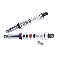 Tlumiče pérování YSS Twin PRO-X 360mm chromově bílé pro Simson S50, S51