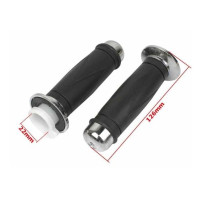 Rukojeti plynu univerzální délka 125mm, stříbrná koncovka