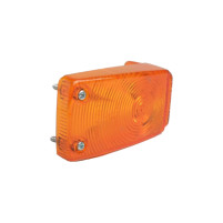 Sklo blinkru  s odrazkou pro Zündapp KS50, Vespa 50, 90, V50, 50 N, 125 ET3, Primavera