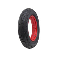 Kompletní kolo SIP Performer 2.0 3.50-10 59P TL, TT zesílené přední a zadní pro Lambretta 125-200ccm