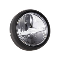 Přední světlomet SIP Performance LED kulatý Ø 130 mm pro Vespa 125 GTR, TS, 150 SprintV, 180-200 Rally