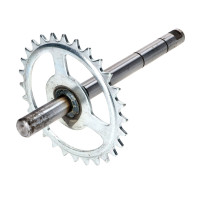 Kliková hřídel 28 zubů (testovací)  16mm 210mm pro Mobylette, MBK 51