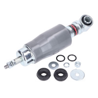 Přední tlumič Carbone grey pro Piaggio, Vespa 50-90-125, Primavera ET3, PK50