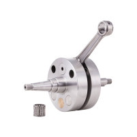 Kliková hřídel SIP BFA 225 s plným kruhovým závitem pro motory BFA 187, 221, 225 pro Vespa 125 VNA-TS, 150 VBA-Super, 160 GS, 180 SS, Rally, PX, PE, L