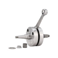 Kliková hřídel SIP BFA 306 s plným kruhovým profilem pro Vespa 125 VNA-TS, 150 VBA-Super, 160 GS, 180 SS, Rally, PX, PE, Lusso, T5