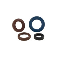 Sada těsnění hřídele motoru 25x35x7, 25x40x7, 16x28x7, 30x47x6 mm pro motor SIP BFA pro Vespa 125 VNA-TS, 150 VBA-Super, 160 GS, 180 SS, Rally, PX, PE