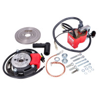 Vnitřní rotor zapalování TPR Factory D=58mm pro Minarelli AM6, Aprilia, Beta, Derbi, Peugeot, Rieju, Yamaha