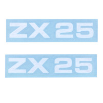 Sada samolepek MOGA 2 díly šířka 95 mm výška 17 mm pro Zündapp ZX 25