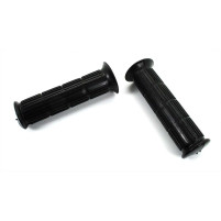 Sada gumových rukojetí černá 130mm 22/24mm 32mm pro mopedy, skútry a koloběžky