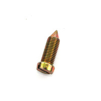 Šroub pro Bing mosazný volnoběžný karburátor pro Zweirad Union Type 136, Kreidler Florett, Puch DS 50, MC VZ 50 V, RM SE DSV, Racing, 40-167, 40-617.