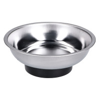 Magnetická kulatá miska 76 mm s pogumovanou základnou