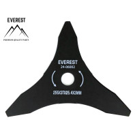 ŘEZACÍ KOTOUČ UNIVERZÁLNÍ  3 ZUBY PRŮMĚR OTVORU 25,4mm ŠÍŘKA 255mm TLOUŠŤKA 3mm EVEREST