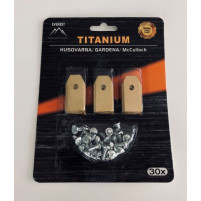 NŮŽ ROBOTICKÝCH SEKAČEK HUSQVARNA GARDENA 35mm TYTAN - SADA 30 ks EVEREST