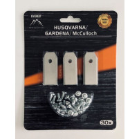 NŮŽ ROBOTICKÝCH SEKAČEK HUSQVARNA GARDENA 43mm - SADA 30 ks EVEREST