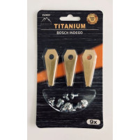 NŮŽ ROBOTICKÝCH SEKAČEK BOSCH TYTAN - SADA 9 ks EVEREST