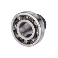 Ložisko spojky ocelové 35x15x8mm závit M21x1.0 pro Sachs 50/2, 50/3, 50/4, MB, Hercules, Miele, DKW, KTM, Rixe, Gritzner, Göricke