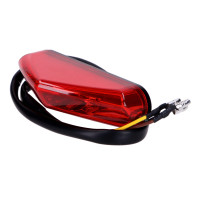 Zadní světlo LED červené 82x22mm univerzální