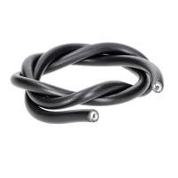 Zapalovací kabel černý 50 cm 5 mm pro Zündapp Bergsteiger M 50, Mofa 25, Automatic Mofa, ZA, ZB, ZD 10, 20, TS, ZR CS, CX, Hai, GTS, C, KS Combinette,