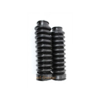 Pryžové měchy vidlice EBR černé 27/38 mm 155 mm pro Hercules Prima, Zündapp ZD 10, 20, 30, 40, 25, 50, ZL ZX ZA ZS ZE 40 Star