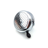 Zvonek Reich Bell ve vysokém lesku pro Hercules, Zündapp, Kreidler, Puch, Miele, KTM, DKW, Rixe, NSU