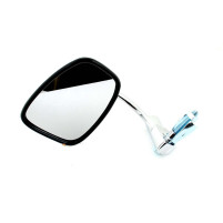 Zrcátko levé 120x90mm 120mm tyč pro Zündapp, Kreidler, Puch, DKW, Miele, NSU, Simson, Hercules, moped, moped, skútr