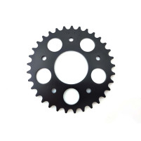 Rozeta Esjot zesílený, 33 zubů, černá, pro Kreidler Florett LF, LH, RMC, RM, Flory