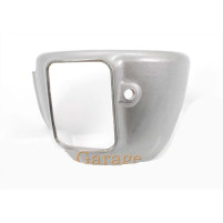 Kryt ventilátoru válce, stříbrný hliník, pro Sachs 50, Hercules 217, 219, 218, 221, MP 1, P1, 2, 4, Hobby Rider, Lastboy, KTM, DKW, Miele, Göricke, Gr