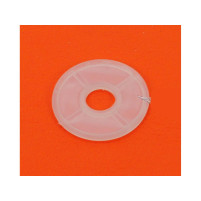 Palivový filtr pro Dellorto disk plastový 25mm pro Piaggio, Garelli, Mobylette