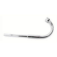 Výfukové svody chromované, 36mm přípojka válce, 26mm přípojka výfuku, délka 420 mm pro Zündapp, CS 25 (448-22.609, 448-22.609.)